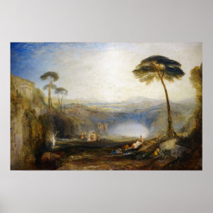 Poster William Turner - A tosse do Ouro