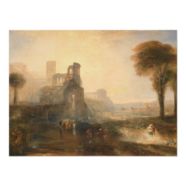 Póster William Turner Caligula's Palace and Bridge (Frente)