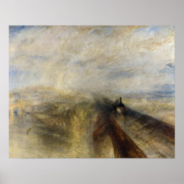 Poster William Turner - Chuva, Vapor e Velocidade