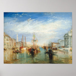 Poster William Turner - Veneza Porch Madonna della Salute