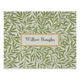 Póster Willow Boughs by William Morris