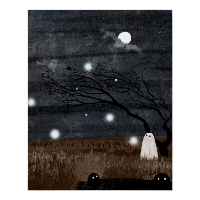 Póster Willow Wisp Ghost (Frente)