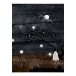 Póster Willow Wisp Ghost