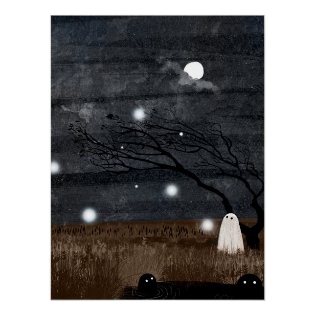 Póster Willow Wisp Ghost (Frente)