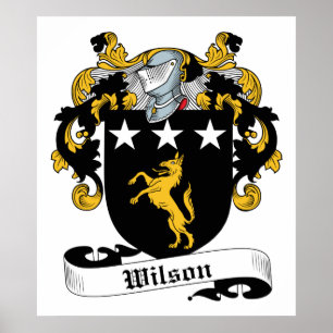 Poster Wilson Family Crest