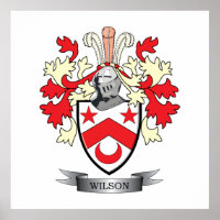 Wilson Family Crest Casaco de Armas
