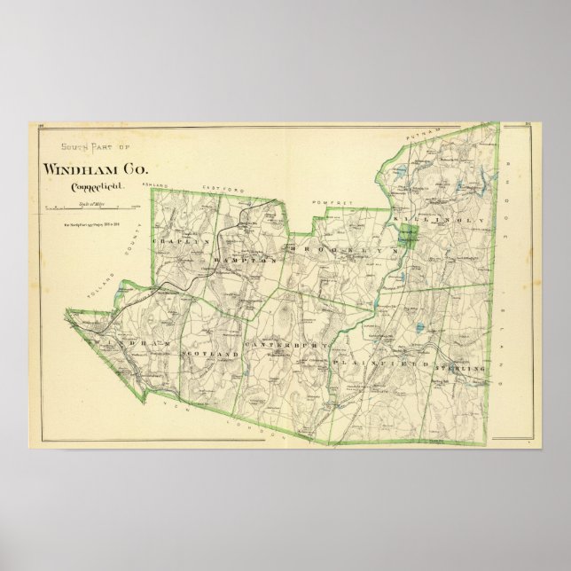 Poster Windham Co S (Frente)