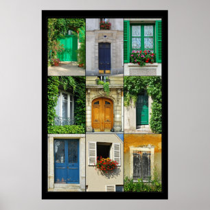 Poster Windows e portas de France