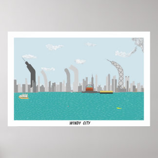 Póster Windy City