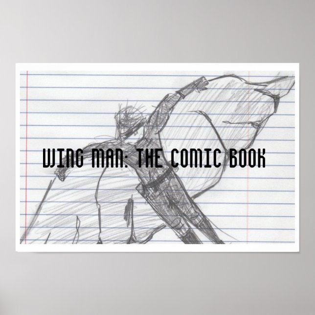 Póster Wing Man Concept Art (Frente)