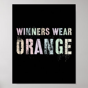 Poster WINNERS VESTE ÓRANGE Summer Camp Team Gama de Guer