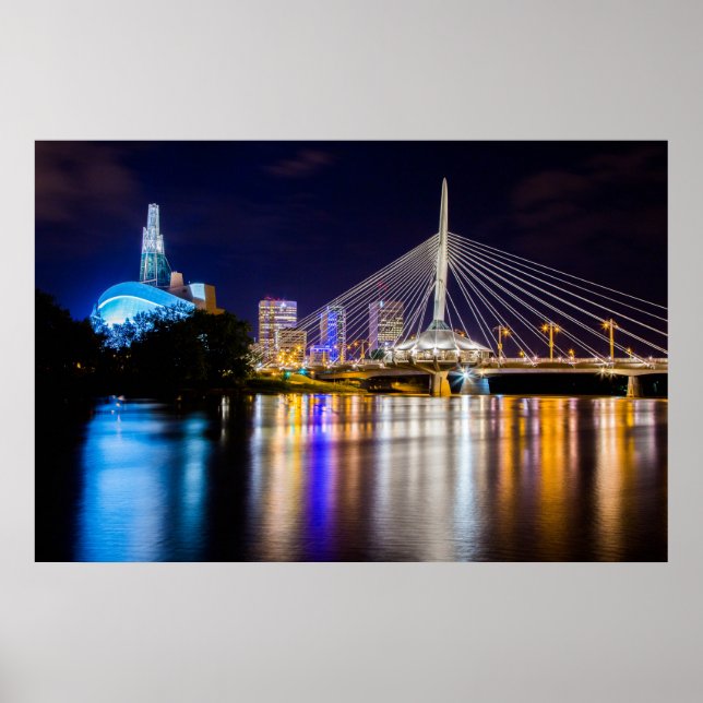 Poster Winnipeg Skyline (Frente)