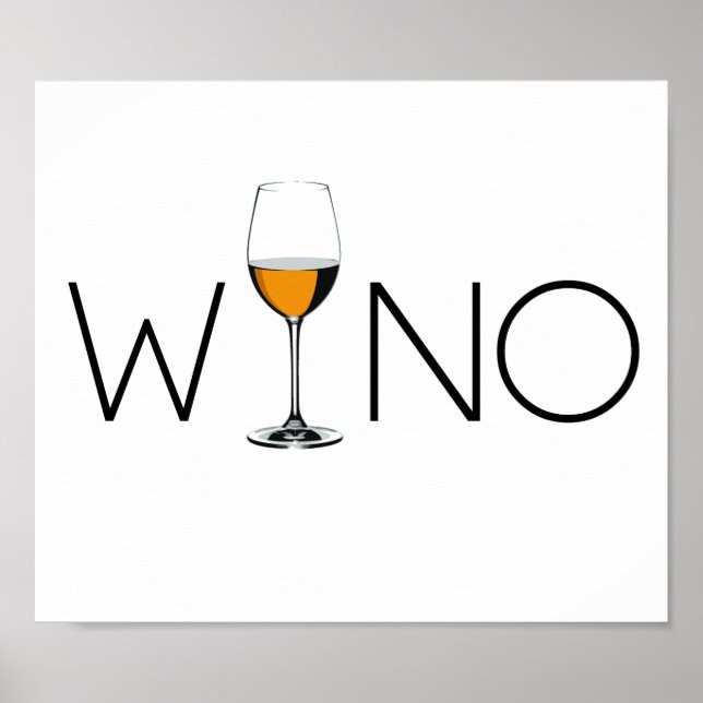 Póster Wino Wine Lover Glass (Frente)