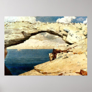 Póster Winslow Homer - Janelas de Vidro