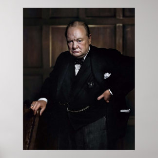 Poster Winston Churchill 1941 por Yousuf Karsh