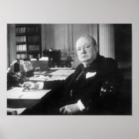 Winston Churchill no número 10 Downing Street