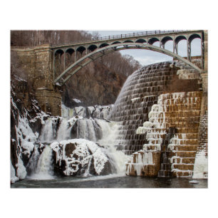 Póster Winter, Croton Dam