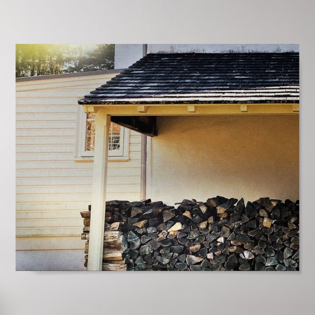 Poster Winter Farmhouse (Frente)