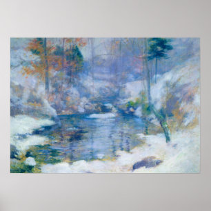 Poster Winter Harmony, 1890-1900, por John Henry Twachtma