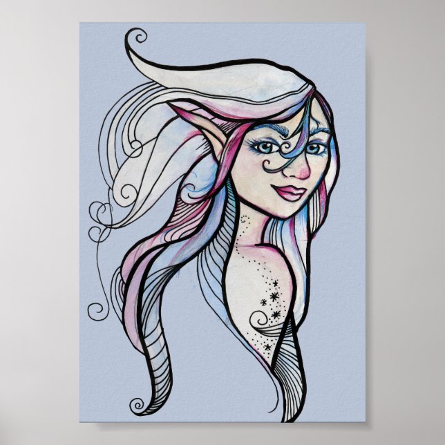 Poster Winter Ice Elf (Frente)