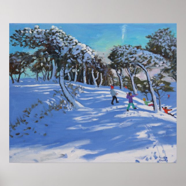 Poster Winter Ladmanlow Derbyshire 2013 (Frente)