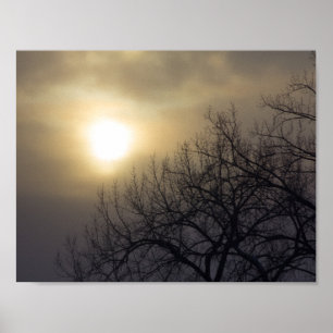 Poster Winter sunrise, Ohio