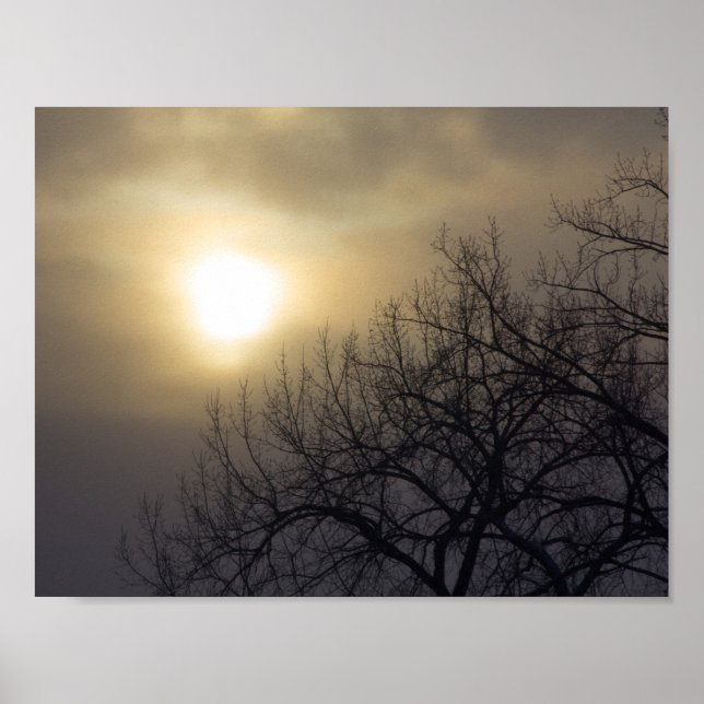 Poster Winter sunrise, Ohio (Frente)