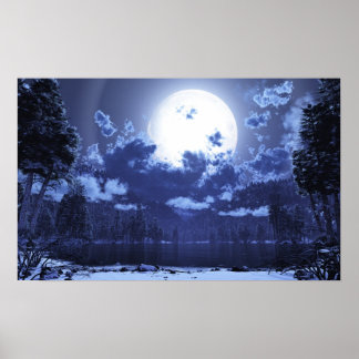 Póster Wintermoon