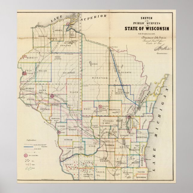 Poster Wisconsin 3 (Frente)