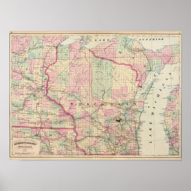 Póster Wisconsin 4 (Frente)