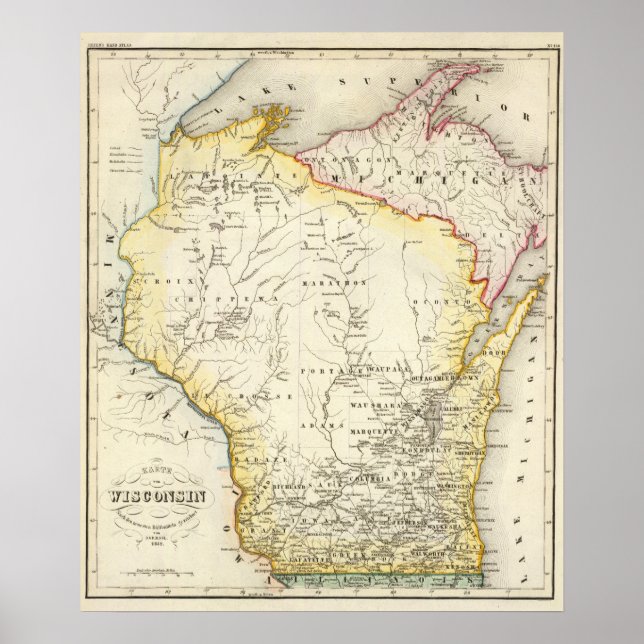 Póster Wisconsin 6 (Frente)