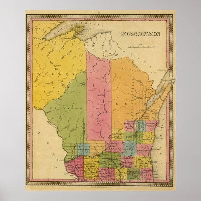 Póster Wisconsin 7 (Frente)