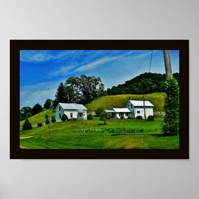 Póster Wisconsin Countryside (Frente)