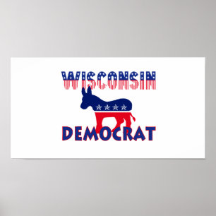 Poster Wisconsin Democrata