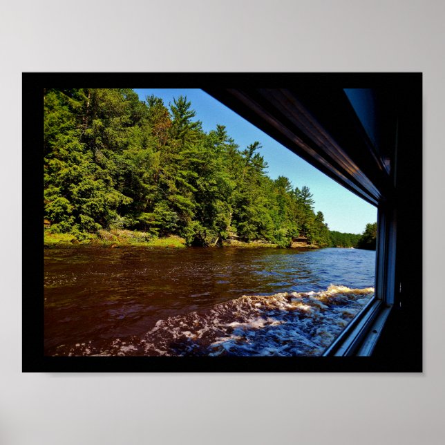 Póster Wisconsin Greenery (Frente)