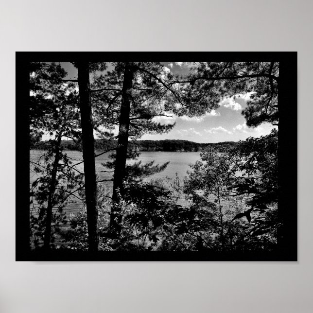 Póster Wisconsin River View (Frente)