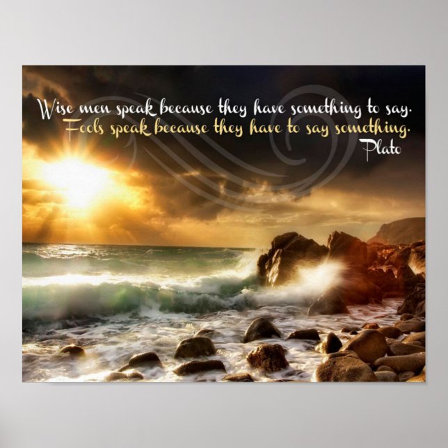 Poster Wise Men Speak (Frente)