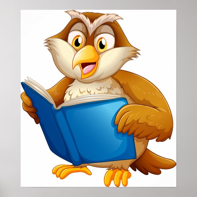 Poster Wise Old Owl (Frente)