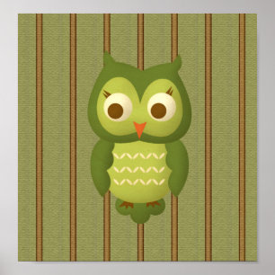 Poster Wise Owl