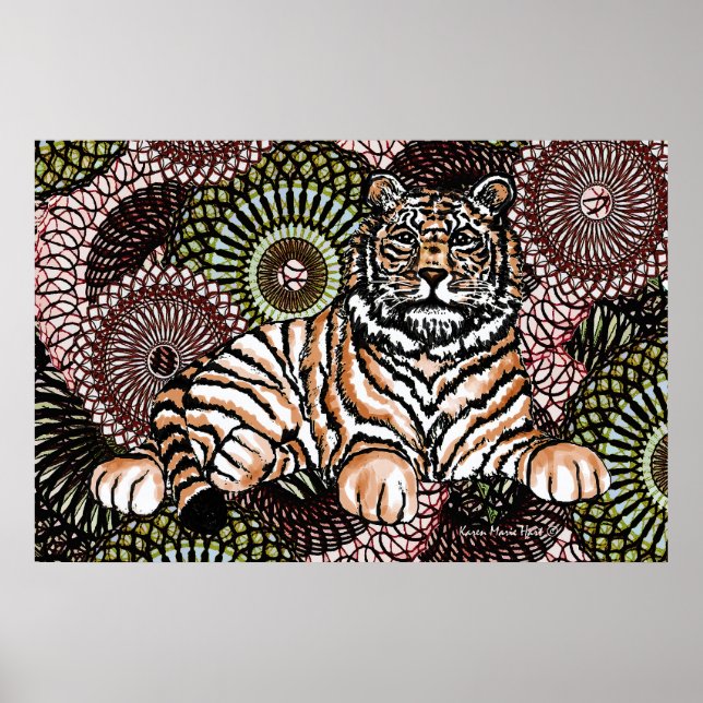 Poster Wise Tiger (Frente)