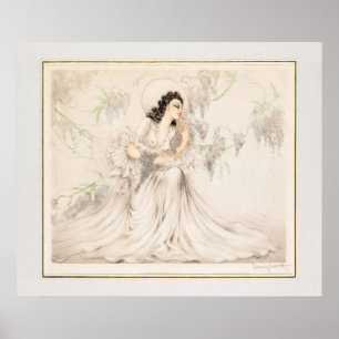Poster Wisteria, 1940, por Louis Icart