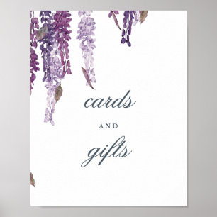 Poster Wisteria sonha com sinal de casamento de mesa de p