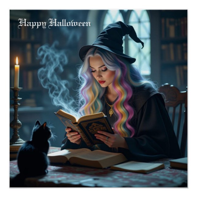 Póster Witch Cat (Frente)