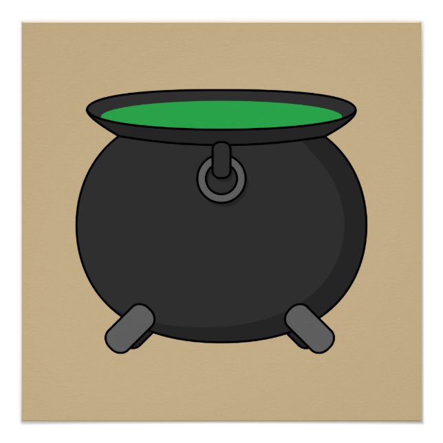 Póster Witch Cauldron (Frente)