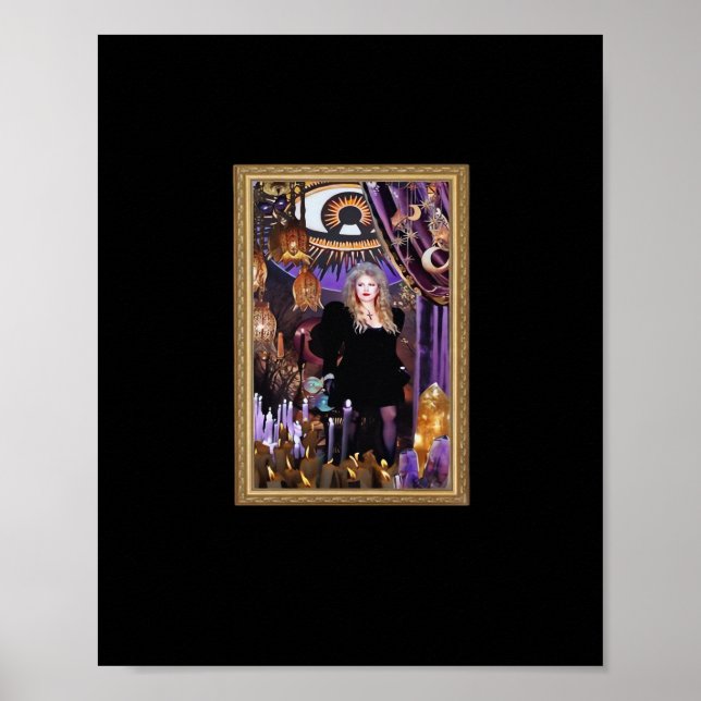 Poster Witchy Whimsigoth Stevie Collage (Frente)