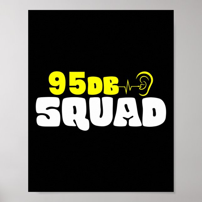 Poster Without Hearing - Deaf - Unable To Hear - Deaf Awa (Frente)