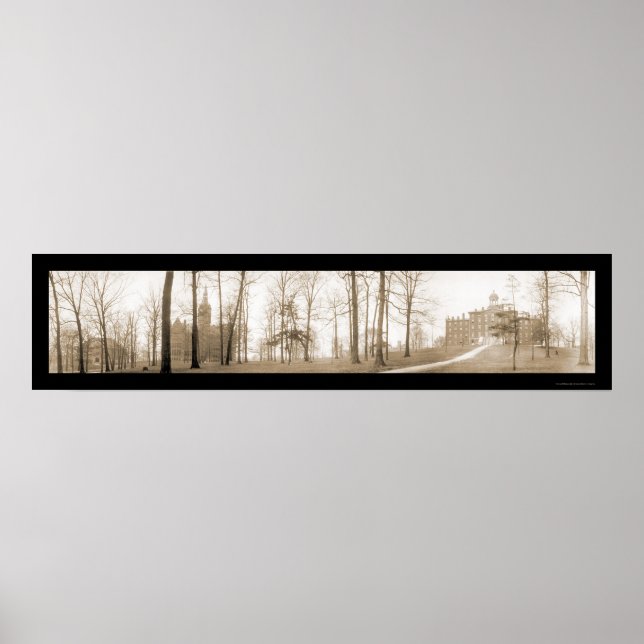 Póster Wittenberg College OH Photo 1910 (Frente)