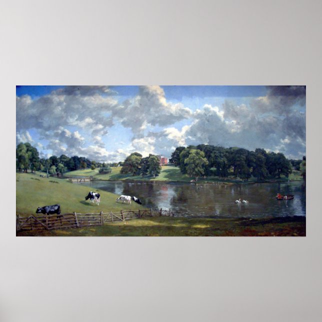 Póster Wivenhoe Park por John Constable (Frente)