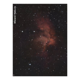 Póster Wizard Nebula Space