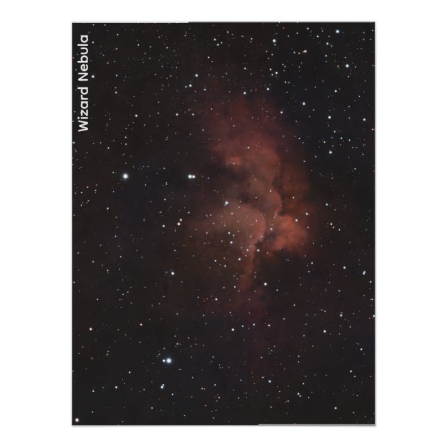 Póster Wizard Nebula Space (Frente)